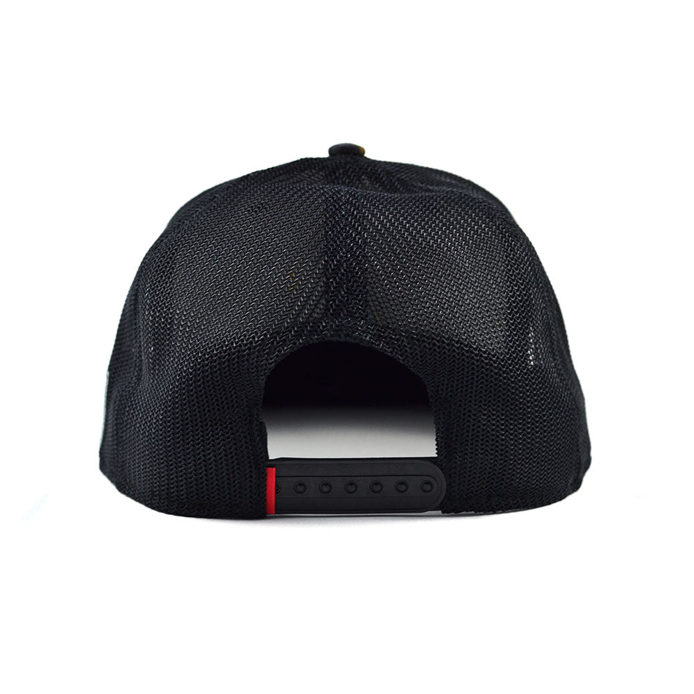 Uppercut Tactical Patch Flat Bill Trucker Hat - Camo / Black - Uppercut Tactical at Uppercut Tactical